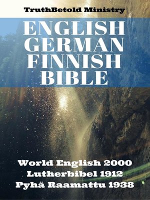 cover image of English German Finnish Bible